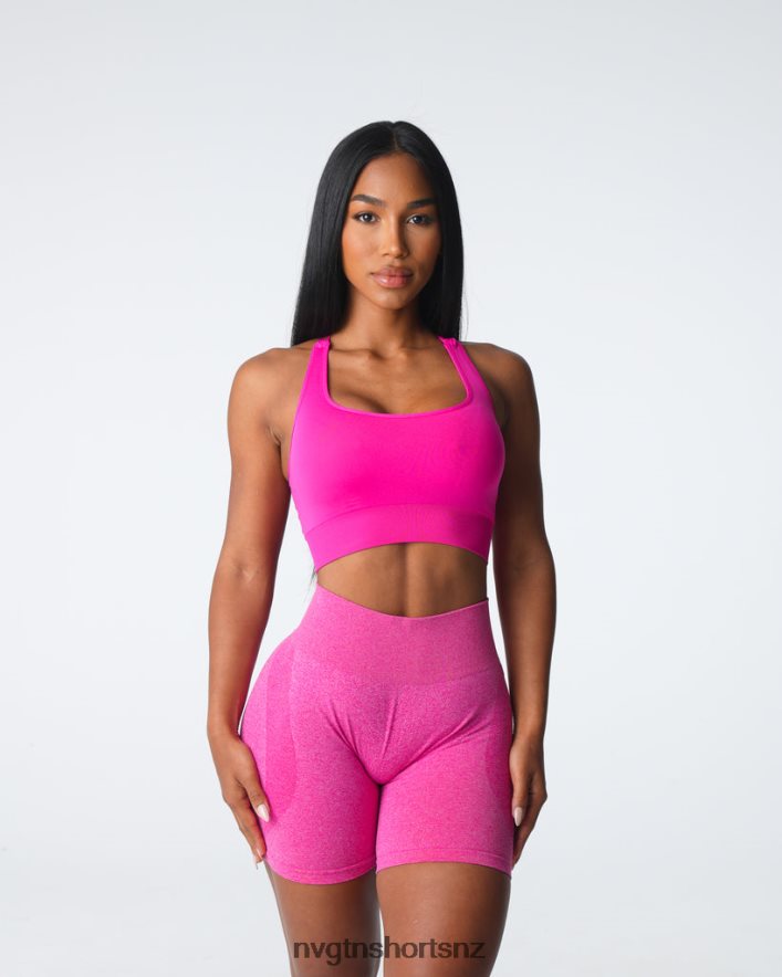 NVGTN Women Thrive Seamless Bra 8204ZJ7 Fuchsia Fitness