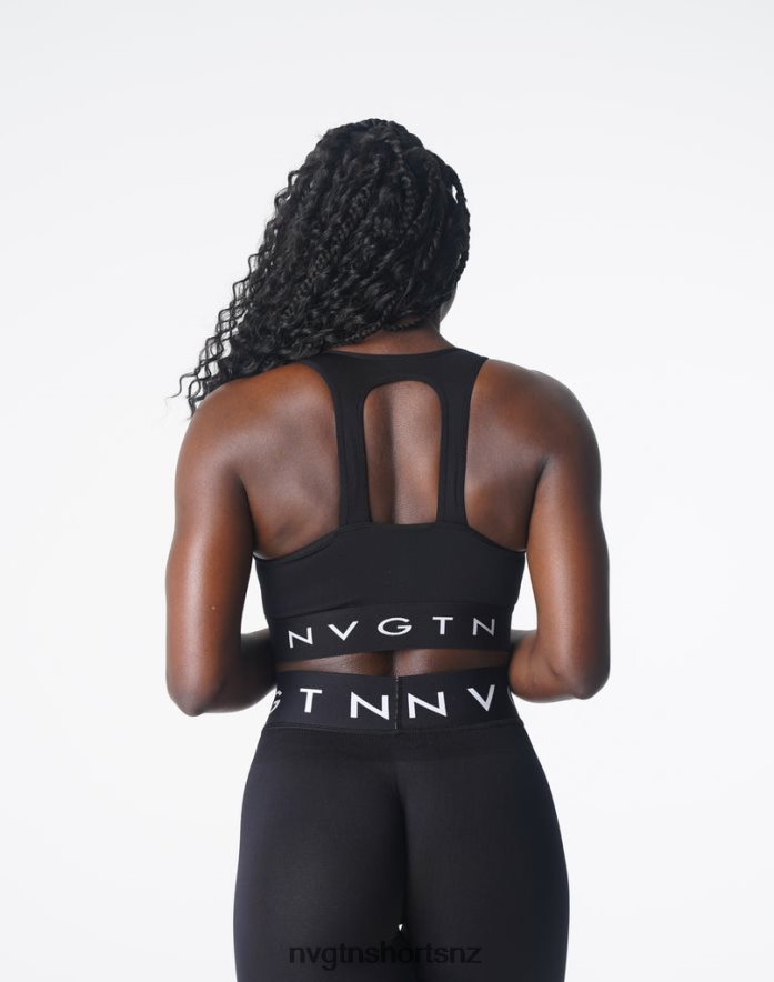 NVGTN Women Trilogy Sport Seamless Bra 8204ZJ132 Black Fitness