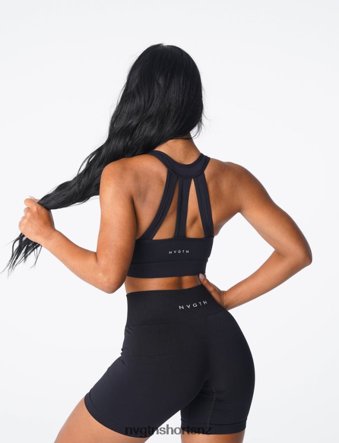 NVGTN Women Trio Bra 8204ZJ187 Black Fitness