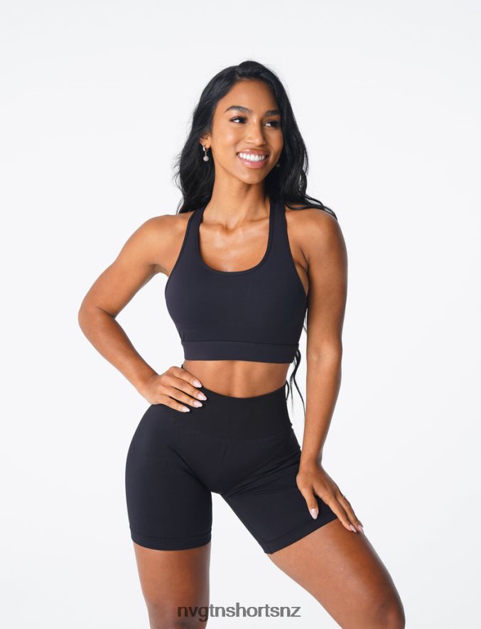 NVGTN Women Trio Bra 8204ZJ187 Black Fitness