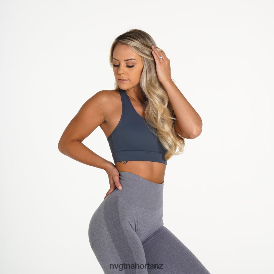 NVGTN Women Trio Bra 8204ZJ254 Stone Grey Fitness