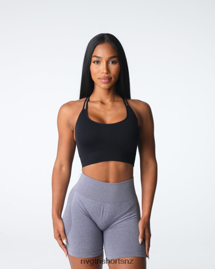NVGTN Women Virtue Seamless Bra 8204ZJ9 Black Fitness