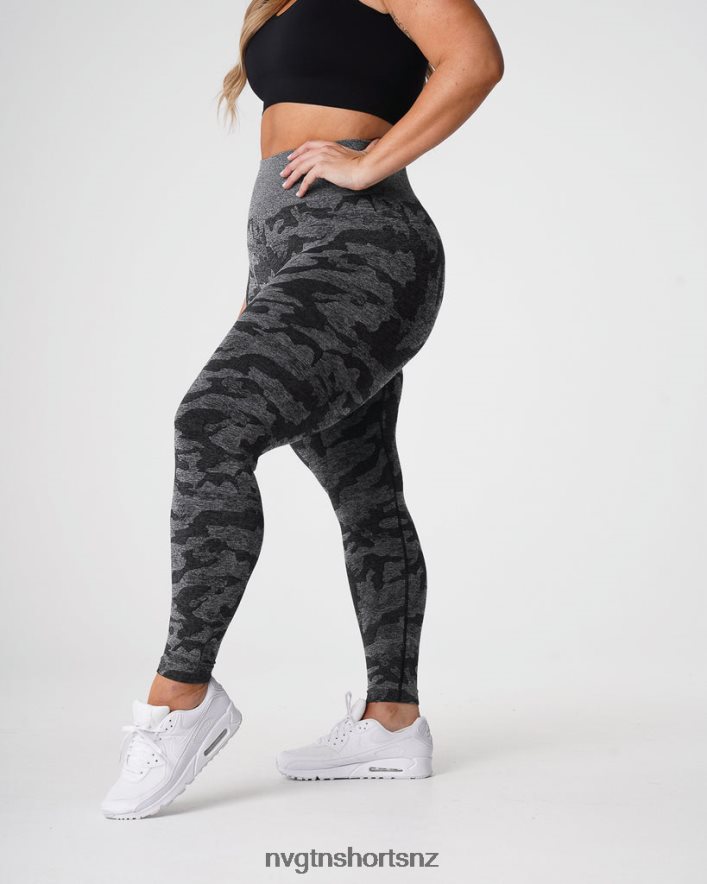 NVGTN Women Camo Seamless Leggings 8204ZJ656 Black Fitness
