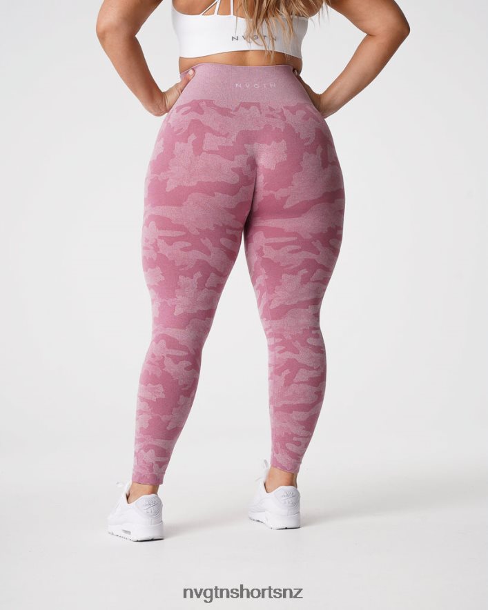 NVGTN Women Camo Seamless Leggings 8204ZJ670 Pastel Pink Fitness