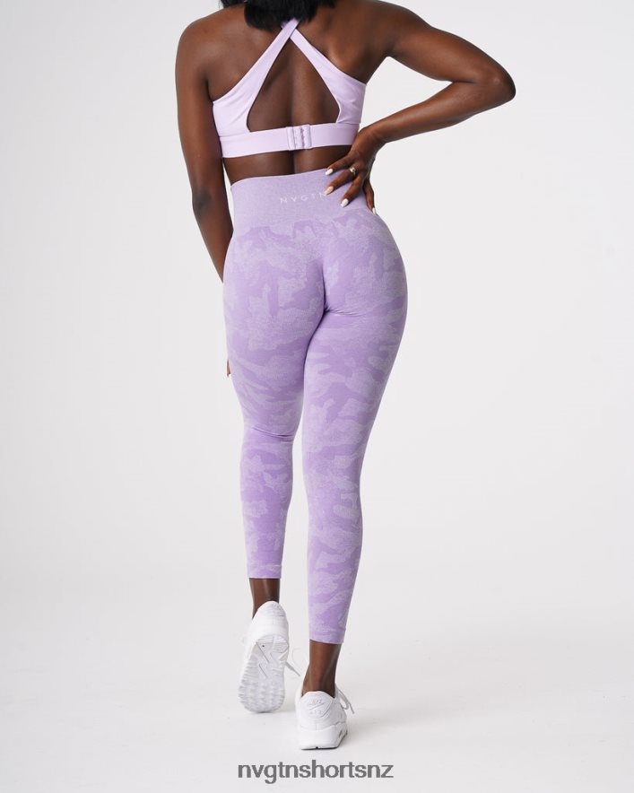 NVGTN Women Camo Seamless Leggings 8204ZJ671 Lilac Fitness