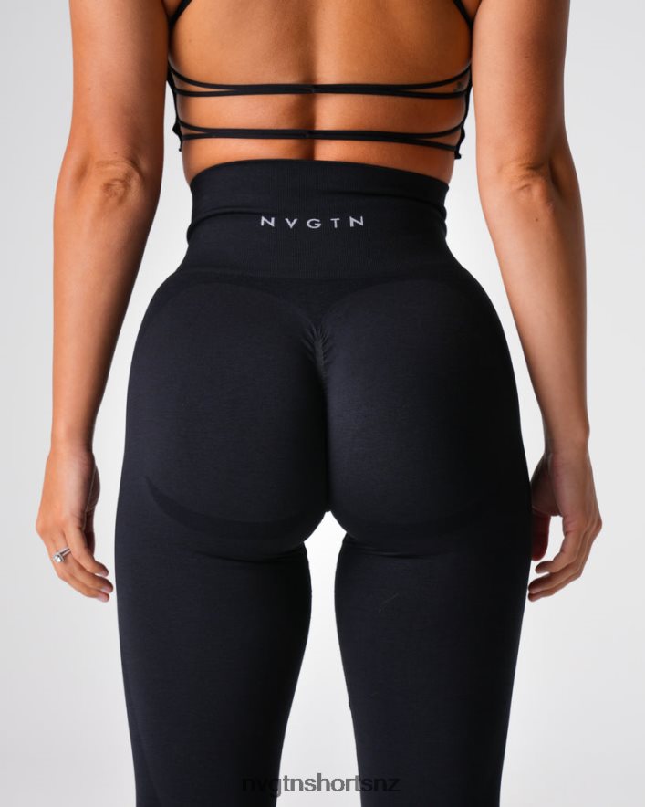 NVGTN Women Contour 2.0 Seamless Leggings 8204ZJ487 Black Fitness
