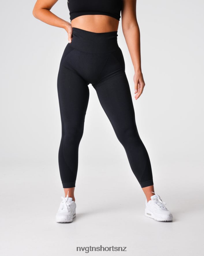 NVGTN Women Contour 2.0 Seamless Leggings 8204ZJ487 Black Fitness
