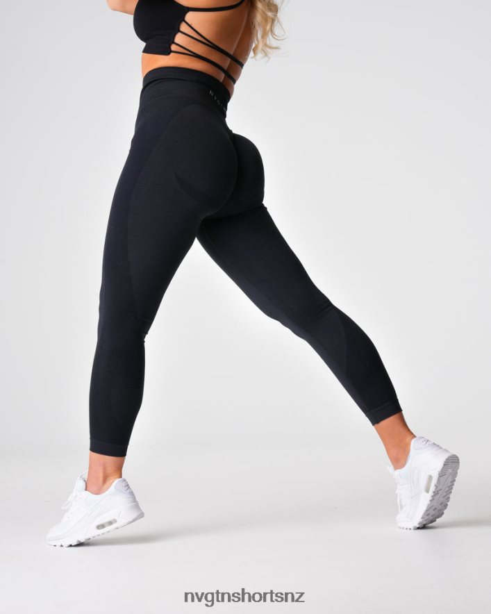 NVGTN Women Contour 2.0 Seamless Leggings 8204ZJ487 Black Fitness