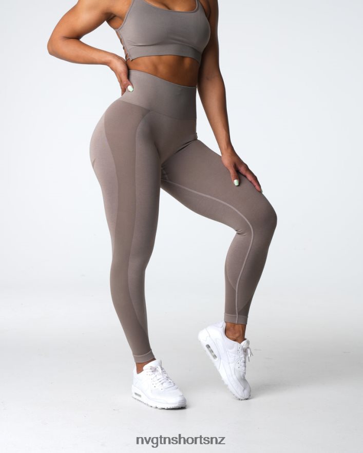 NVGTN Women Contour 2.0 Seamless Leggings 8204ZJ491 Taupe Fitness
