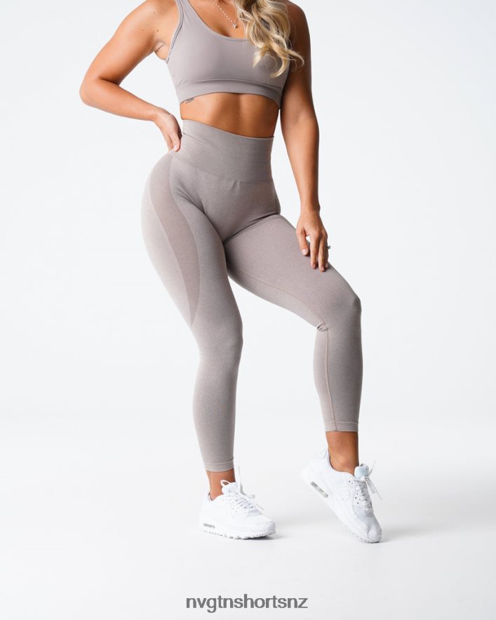 NVGTN Women Contour Seamless Leggings 8204ZJ504 Taupe Fitness