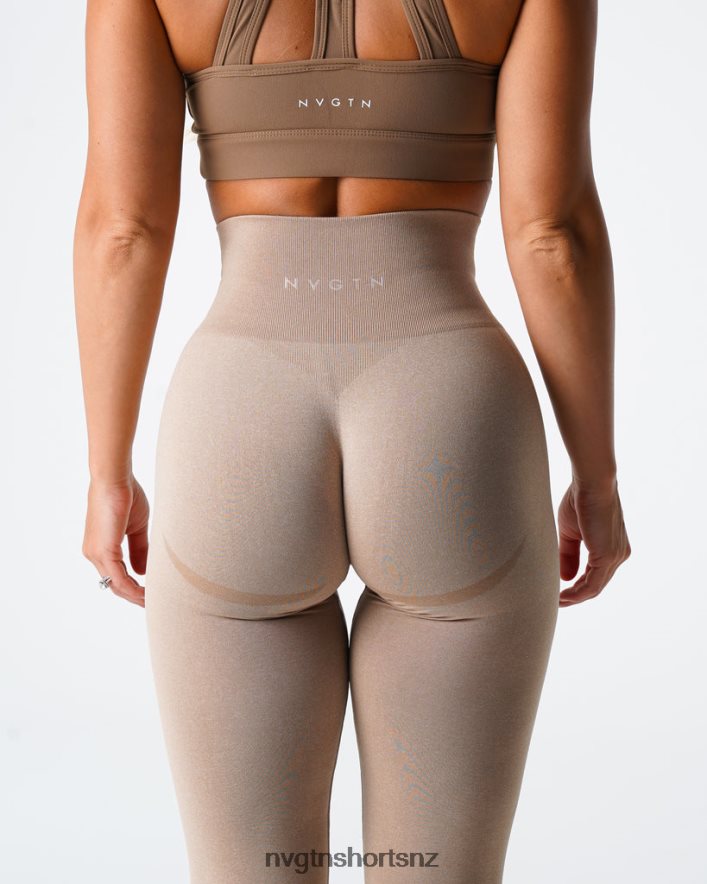 NVGTN Women Contour Seamless Leggings 8204ZJ509 Beige Fitness