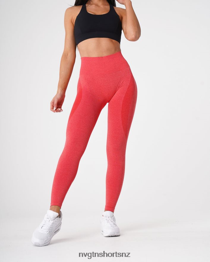 NVGTN Women Contour Seamless Leggings 8204ZJ514 Candy Apple Fitness