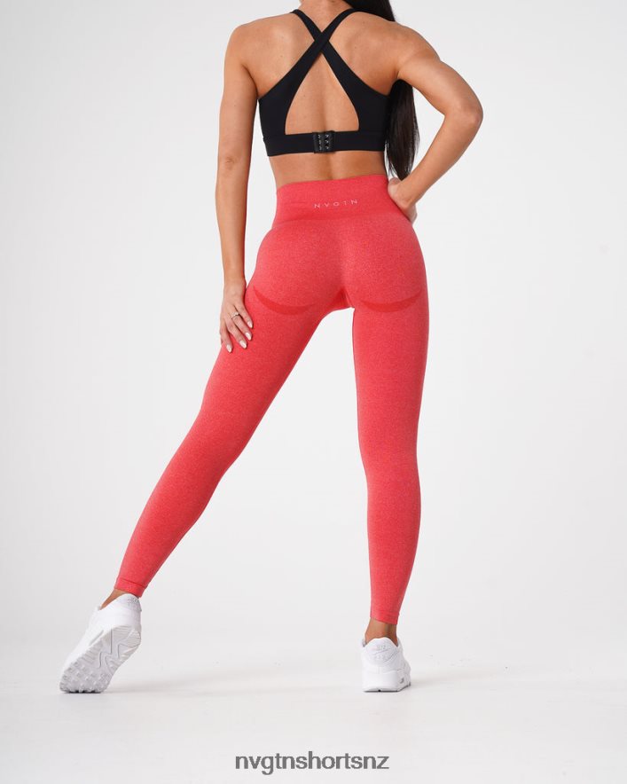 NVGTN Women Contour Seamless Leggings 8204ZJ514 Candy Apple Fitness