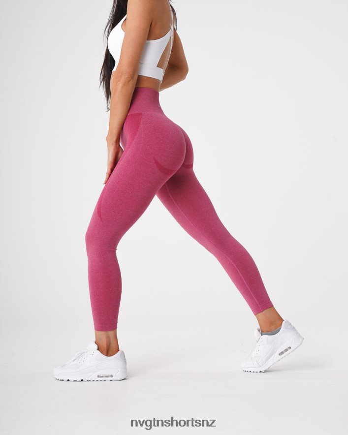 NVGTN Women Contour Seamless Leggings 8204ZJ518 Crimson Fitness