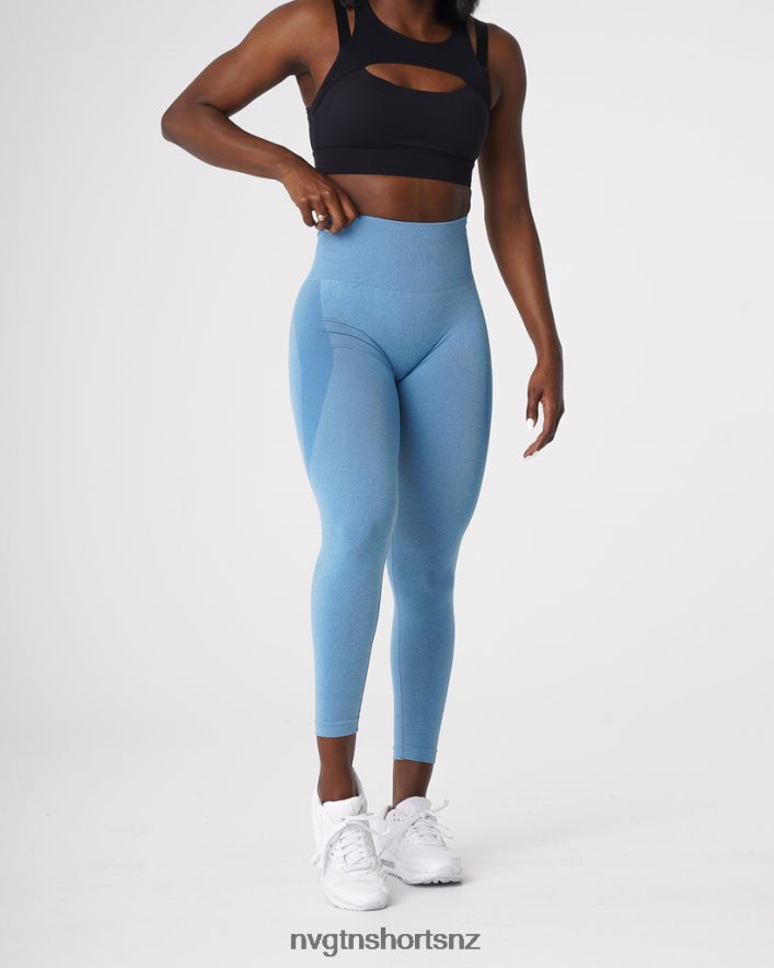 NVGTN Women Contour Seamless Leggings 8204ZJ519 Sky Blue Fitness