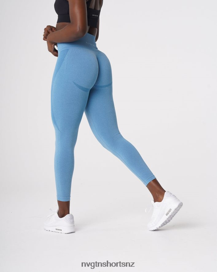 NVGTN Women Contour Seamless Leggings 8204ZJ519 Sky Blue Fitness
