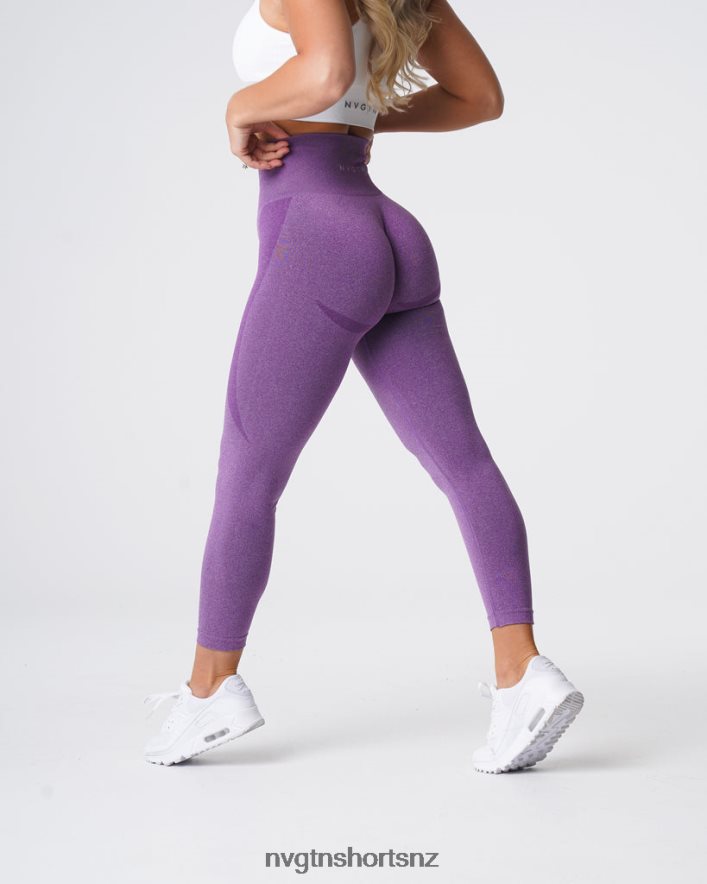 NVGTN Women Contour Seamless Leggings 8204ZJ520 Violet Fitness