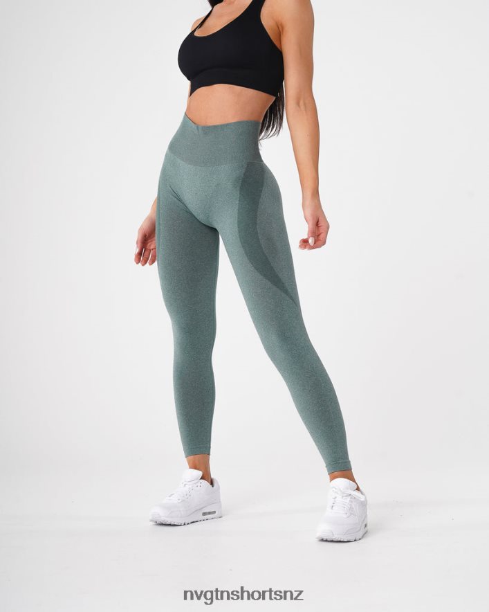 NVGTN Women Contour Seamless Leggings 8204ZJ524 Forest Green Fitness