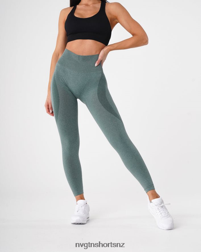 NVGTN Women Contour Seamless Leggings 8204ZJ524 Forest Green Fitness