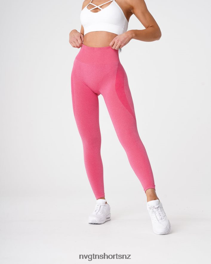 NVGTN Women Contour Seamless Leggings 8204ZJ526 Hot Pink Fitness