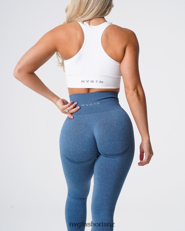 NVGTN Women Contour Seamless Leggings 8204ZJ527 Slate Blue Fitness