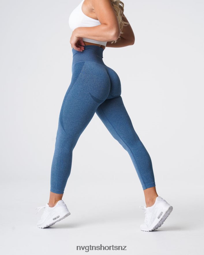 NVGTN Women Contour Seamless Leggings 8204ZJ527 Slate Blue Fitness