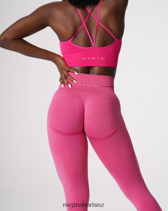 NVGTN Women Contour Seamless Leggings 8204ZJ529 Fuchsia Fitness