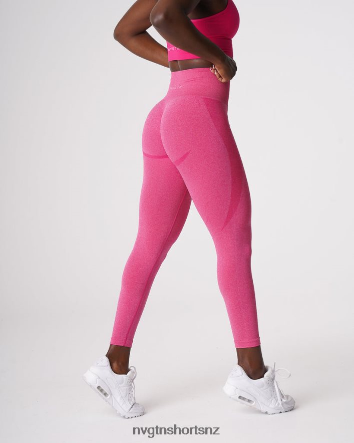 NVGTN Women Contour Seamless Leggings 8204ZJ529 Fuchsia Fitness