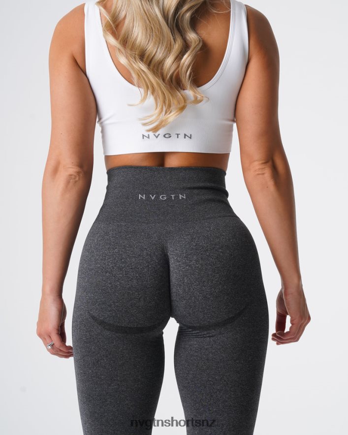 NVGTN Women Curve Seamless Leggings 8204ZJ610 Black Speckled Fitness
