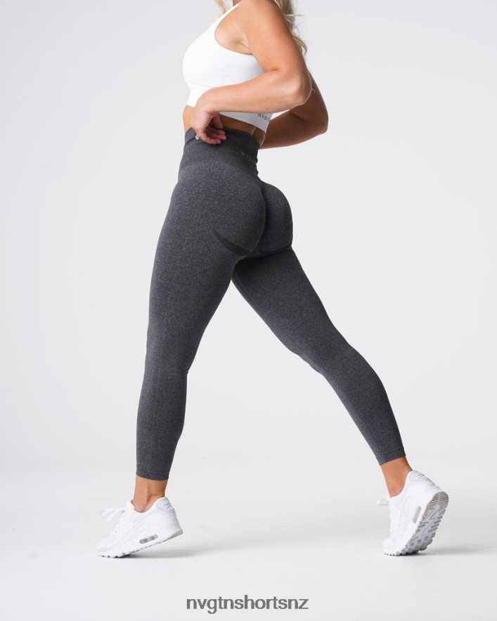 NVGTN Women Curve Seamless Leggings 8204ZJ610 Black Speckled Fitness