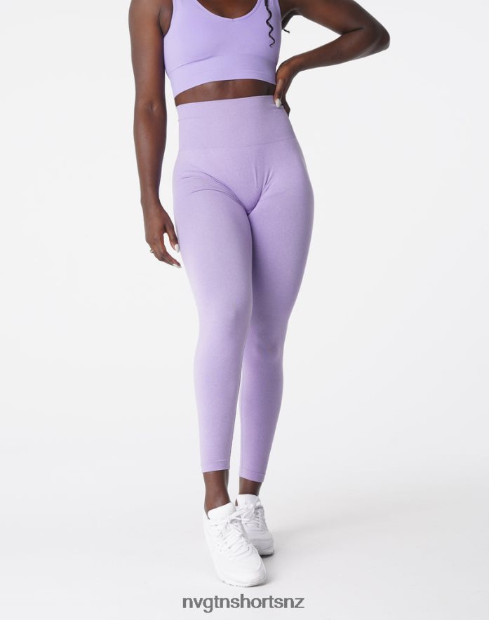NVGTN Women Curve Seamless Leggings 8204ZJ615 Lilac Fitness