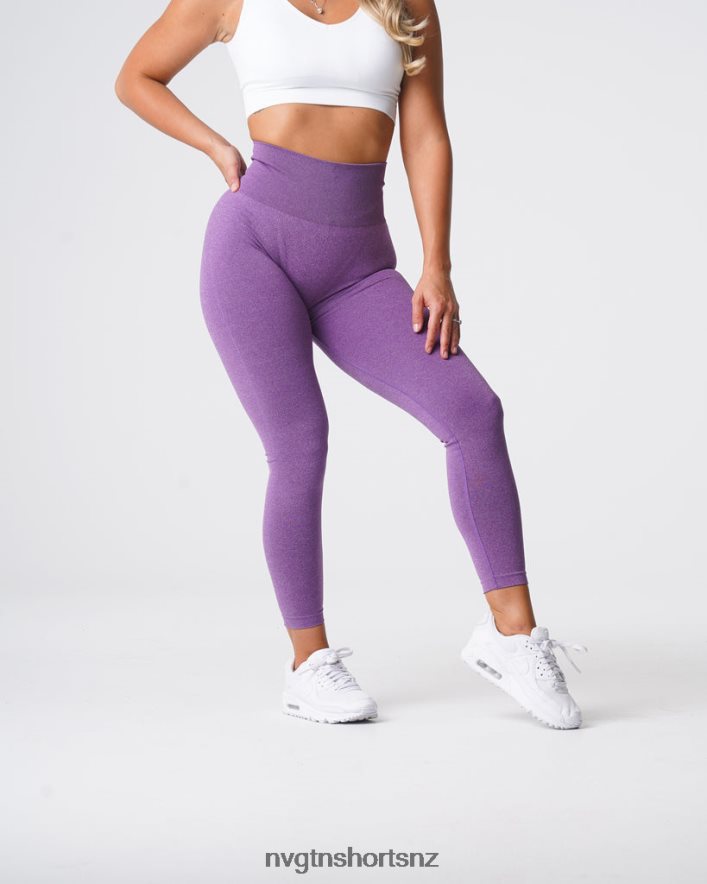 NVGTN Women Curve Seamless Leggings 8204ZJ616 Violet Fitness