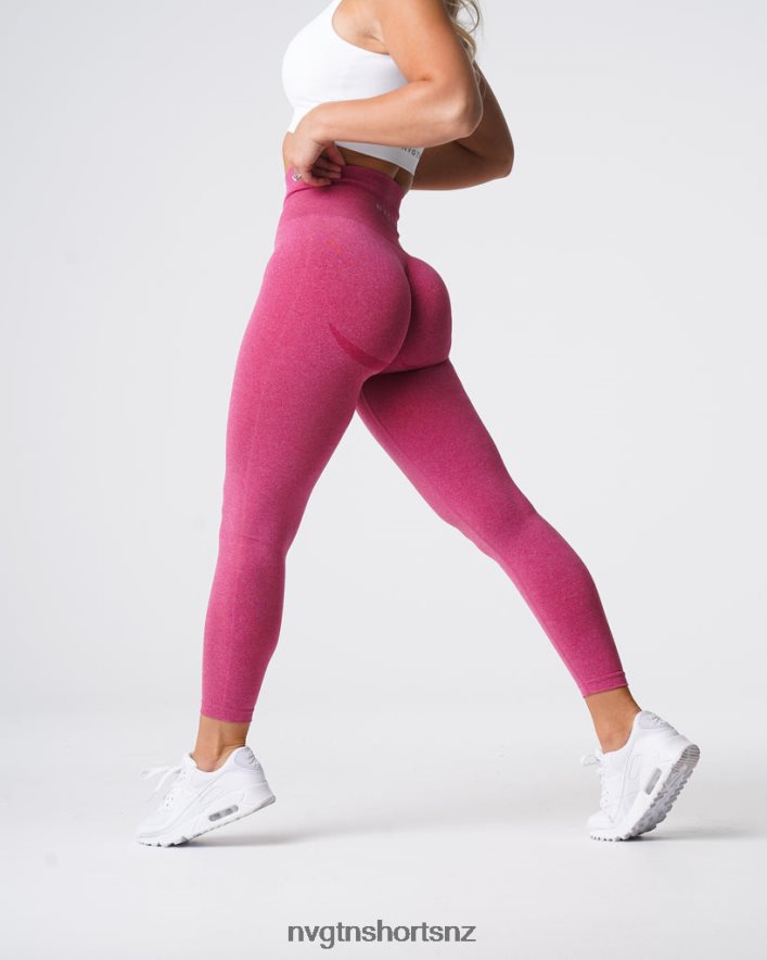 NVGTN Women Curve Seamless Leggings 8204ZJ617 Crimson Fitness