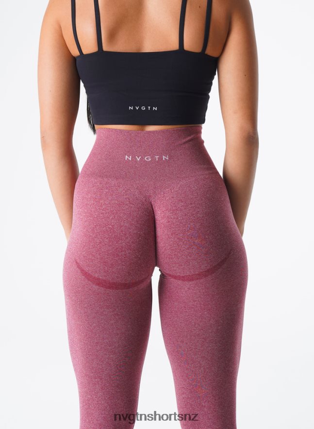 NVGTN Women Curve Seamless Leggings 8204ZJ620 Maroon Fitness