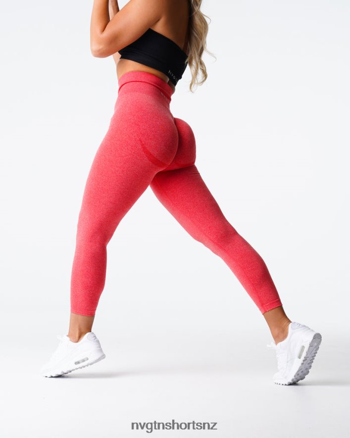 NVGTN Women Curve Seamless Leggings 8204ZJ621 Candy Apple Fitness