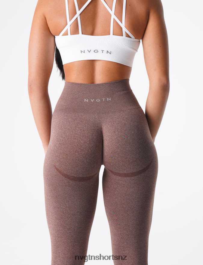 NVGTN Women Curve Seamless Leggings 8204ZJ623 Cocoa Fitness