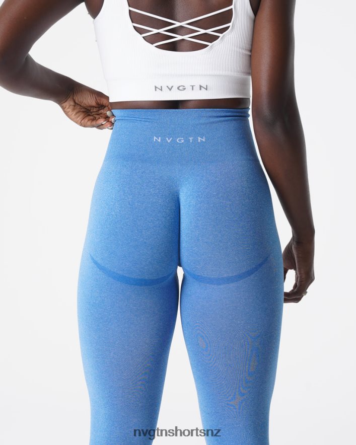 NVGTN Women Curve Seamless Leggings 8204ZJ624 Ocean Blue Fitness