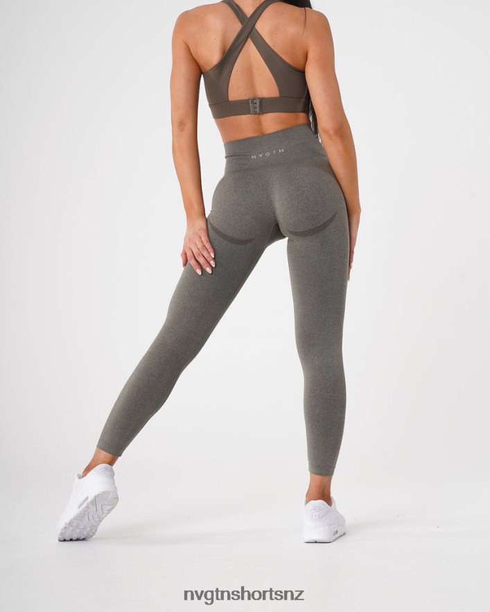 NVGTN Women Curve Seamless Leggings 8204ZJ628 Khaki Green Fitness
