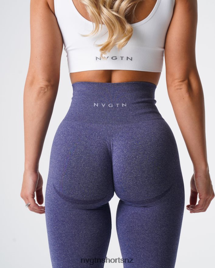 NVGTN Women Curve Seamless Leggings 8204ZJ630 Indigo Fitness