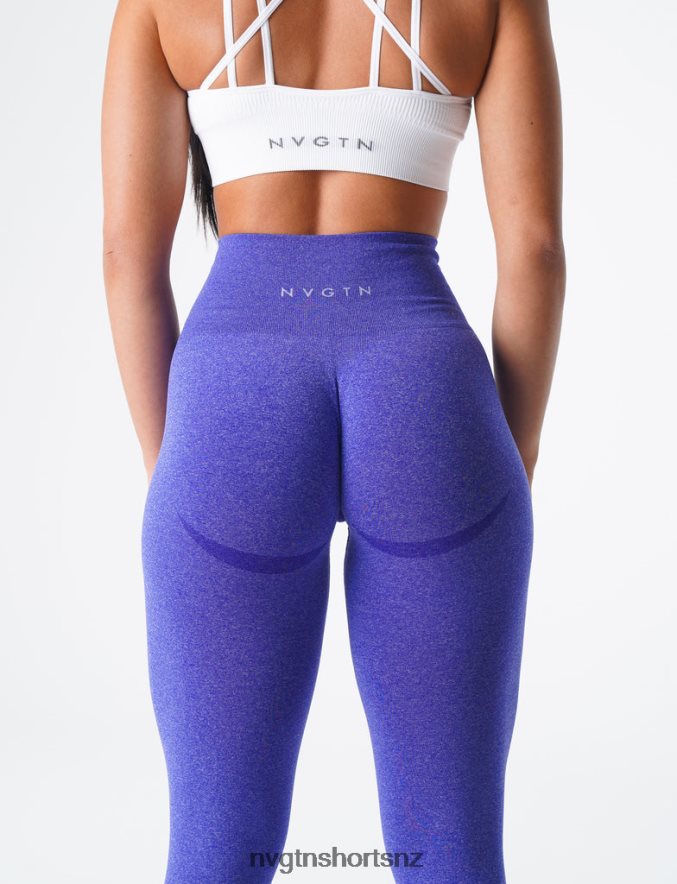 NVGTN Women Curve Seamless Leggings 8204ZJ633 Electric Blue Fitness