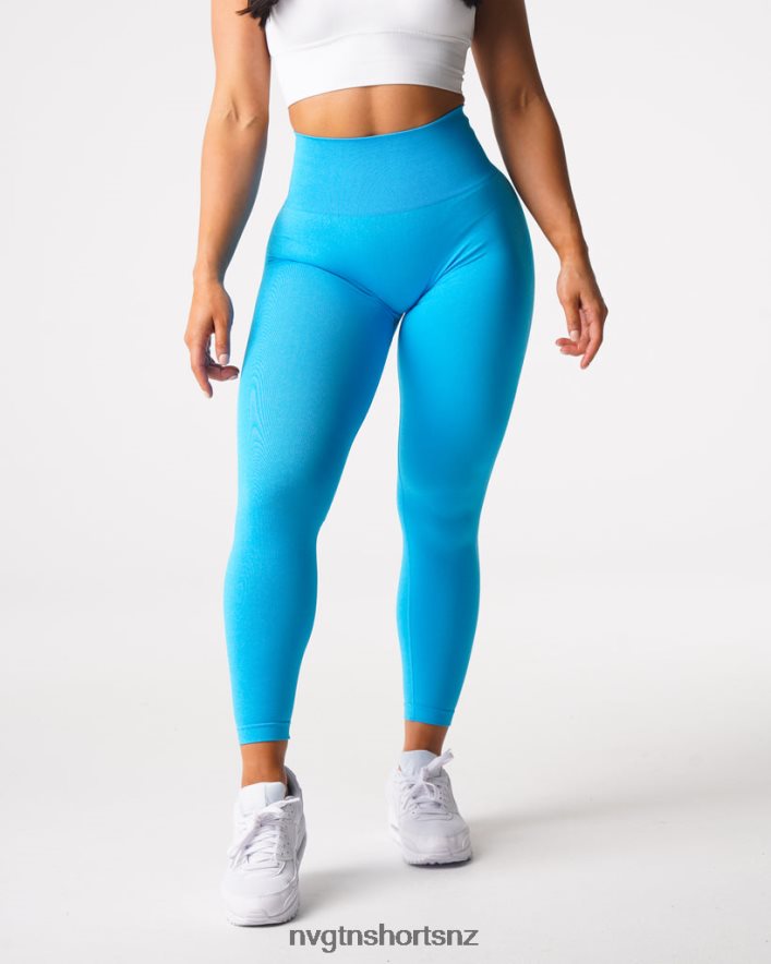 NVGTN Women Curve Seamless Leggings 8204ZJ637 Aqua Fitness