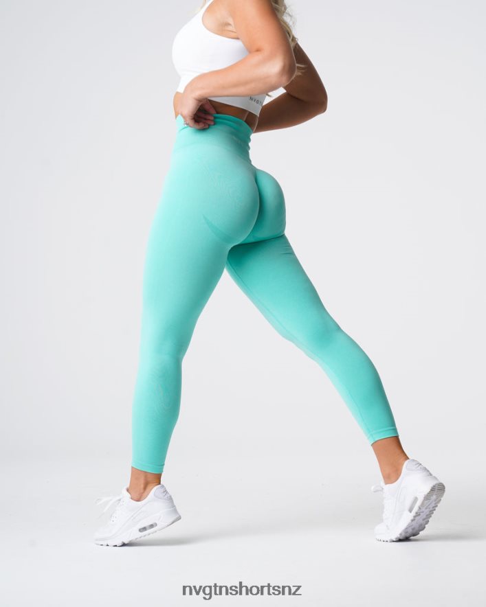 NVGTN Women Curve Seamless Leggings 8204ZJ638 Mint Fitness