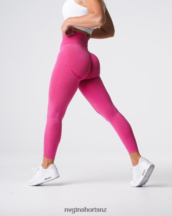 NVGTN Women Curve Seamless Leggings 8204ZJ641 Fuchsia Fitness