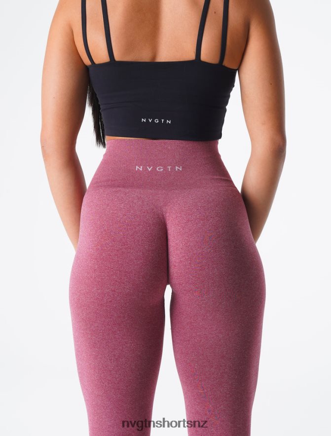 NVGTN Women NV Seamless Leggings 8204ZJ580 Maroon Fitness