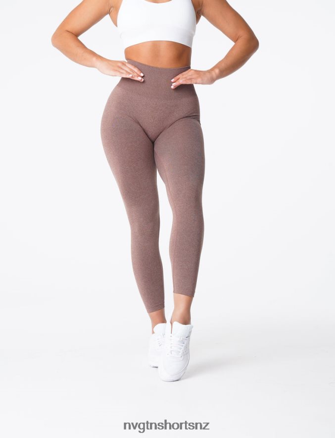 NVGTN Women NV Seamless Leggings 8204ZJ583 Cocoa Fitness