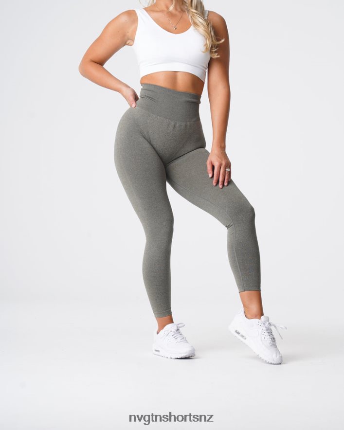 NVGTN Women NV Seamless Leggings 8204ZJ588 Khaki Green Fitness