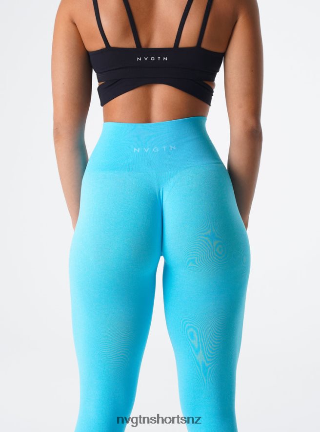 NVGTN Women NV Seamless Leggings 8204ZJ594 Aqua Fitness
