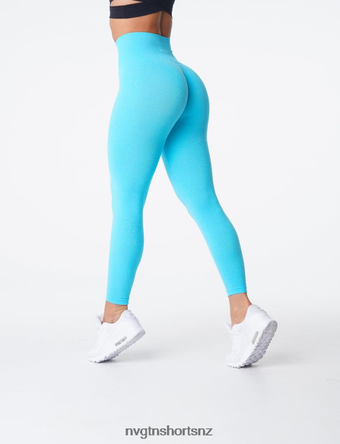 NVGTN Women NV Seamless Leggings 8204ZJ594 Aqua Fitness