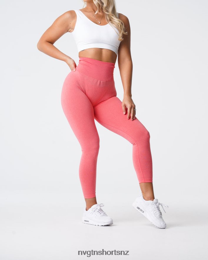 NVGTN Women NV Seamless Leggings 8204ZJ597 Coral Fitness