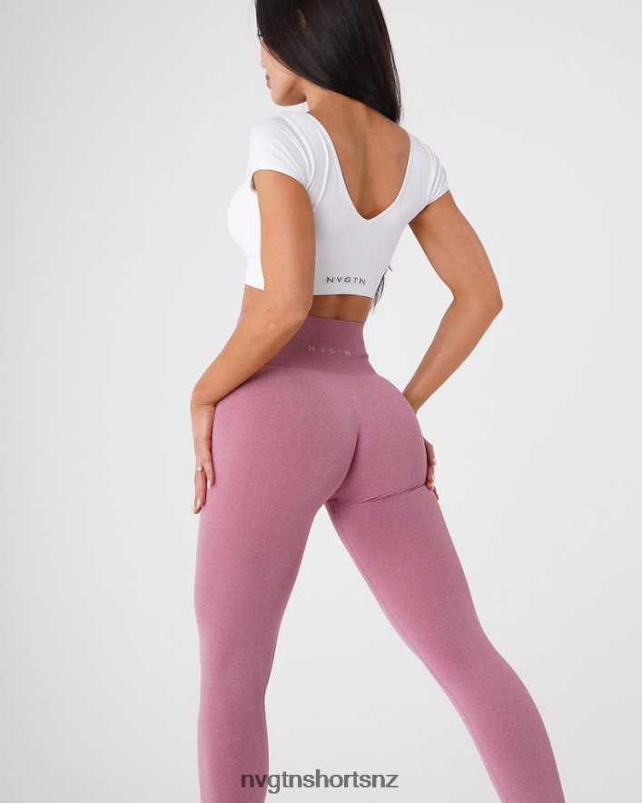 NVGTN Women NV Seamless Leggings 8204ZJ600 Pastel Pink Fitness